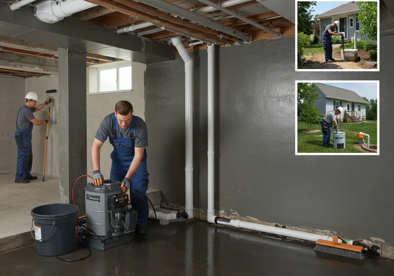 Basement Waterproofing and Flood Prevention process in Bude, MS